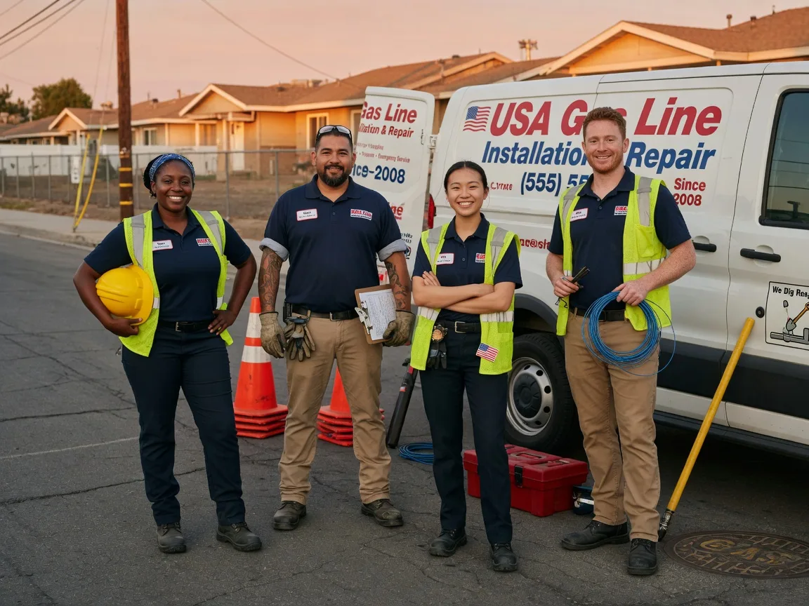Gas Line Installation company in Pleasant Hill, LA